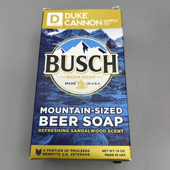 3 Pack - Duke Cannon The Great American Beer Soap 10 oz each Warm Cedarwood - Picture 6 of 10
